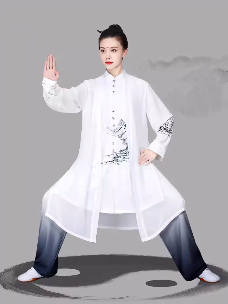 Tai Chi clothing for women men chinese kung fu uniforms wushu competition Baduanjin suit men's martial arts performance clothes - Moderndancedress.com