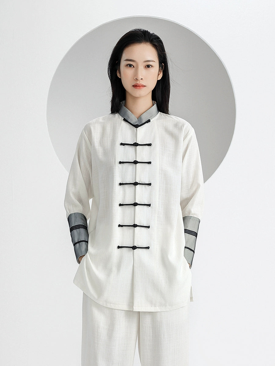 Tai Chi Clothing for Women and Men Wushu Competition Martial Arts Performance Uniforms Chinese Kung Fu Performance Clothing - Moderndancedress.com