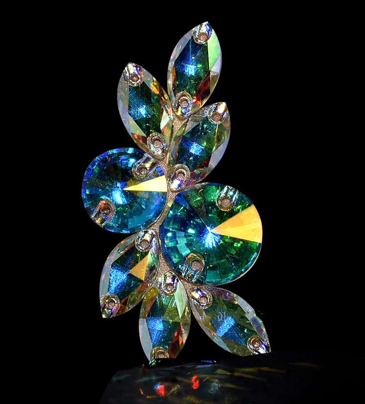 Rhinestones Dance  Earrings for Women  Modern Latin Ballroom Tango Salsa Dance Competition Ear Accessories
