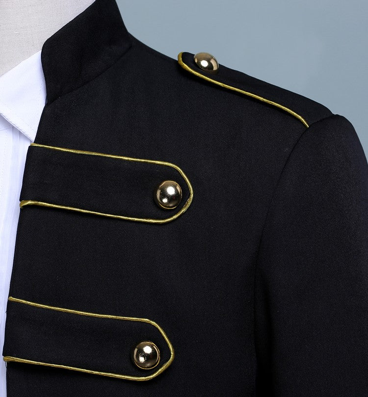 Men's Jazz Dance Costumes  Male costumes grooms wedding dresses groomsmen men welcoming clothes men's wedding dress windbreaker - Moderndancedress.com