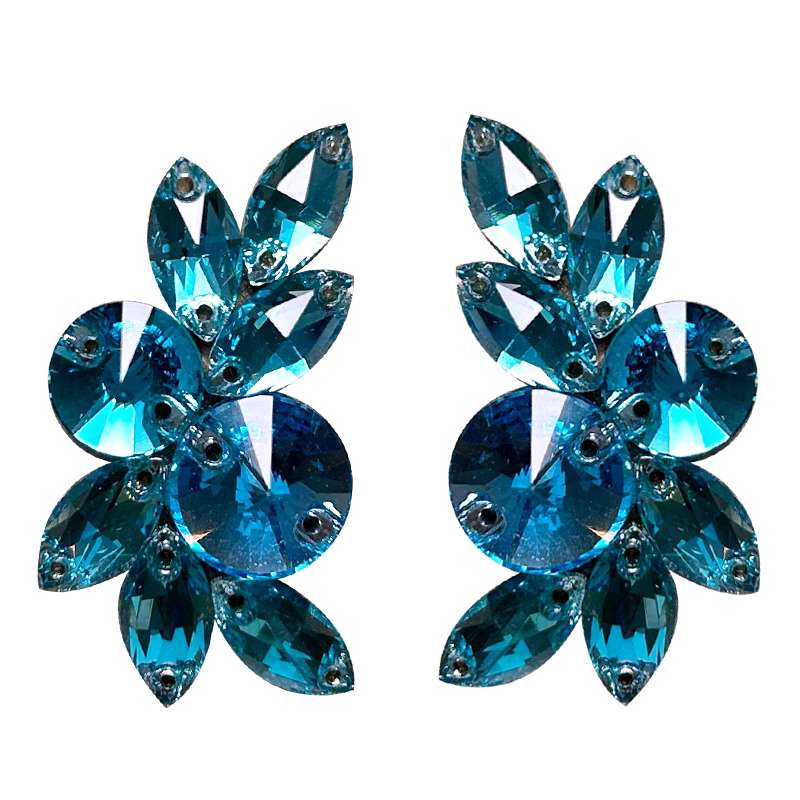Rhinestones Dance  Earrings for Women  Modern Latin Ballroom Tango Salsa Dance Competition Ear Accessories