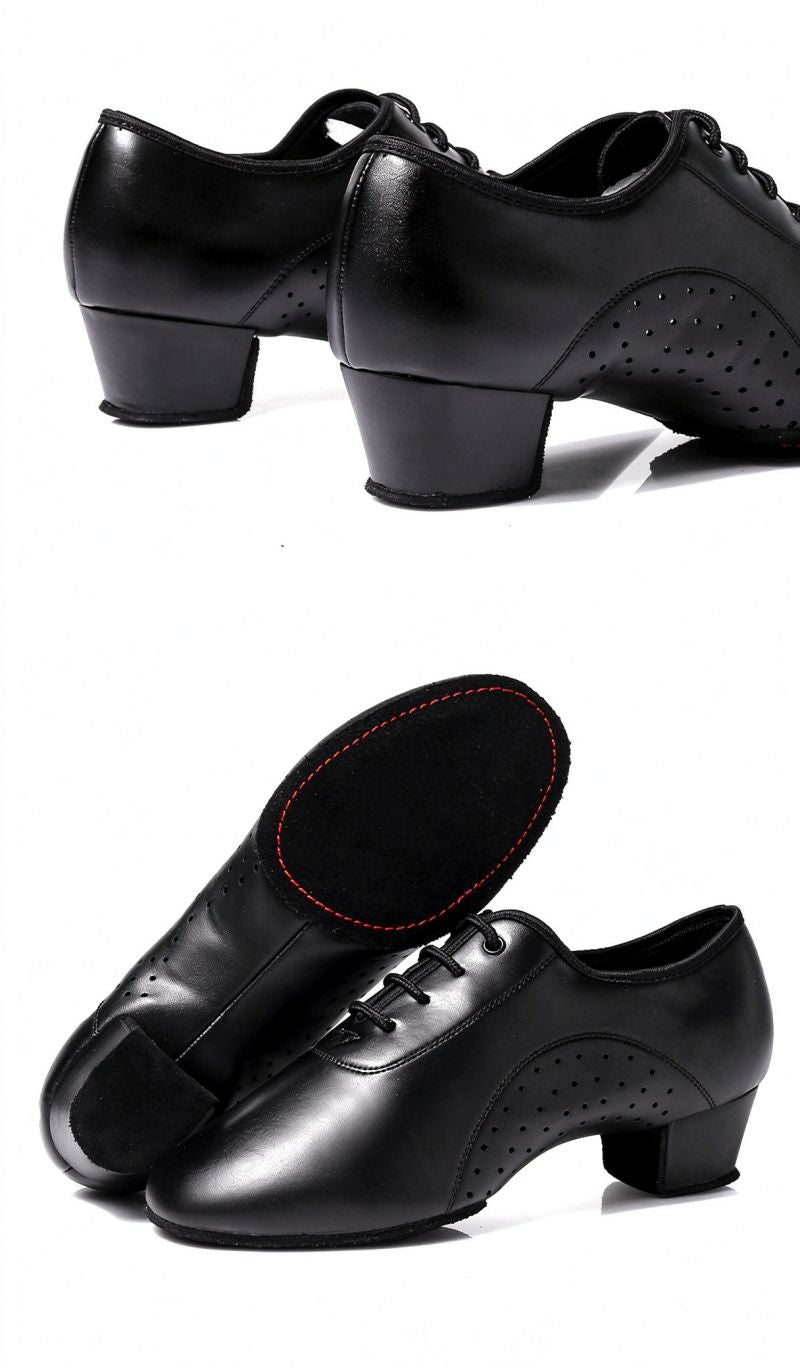 Black Boys Latin Shoes Kids Latin Dance Shoes Modern Dance Shoes