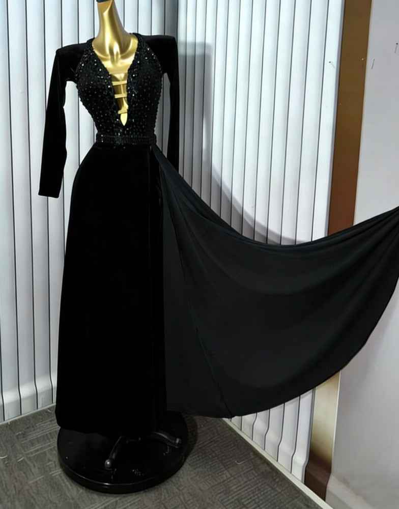 Custom Size Emerald Green American Smooth Competition Dress - Ballroom Waltz Dance Gown