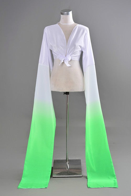 Long Sleeve Chinese Yangko Dance Costume Chinese Fency Dance Dress for Show Women Female Traditional National Dance Costume 89 - Moderndancedress.com