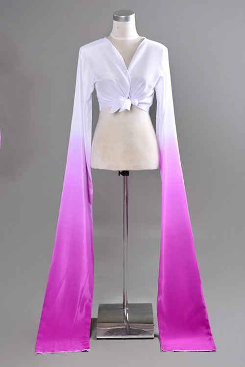 Long Sleeve Chinese Yangko Dance Costume Chinese Fency Dance Dress for Show Women Female Traditional National Dance Costume 89 - Moderndancedress.com