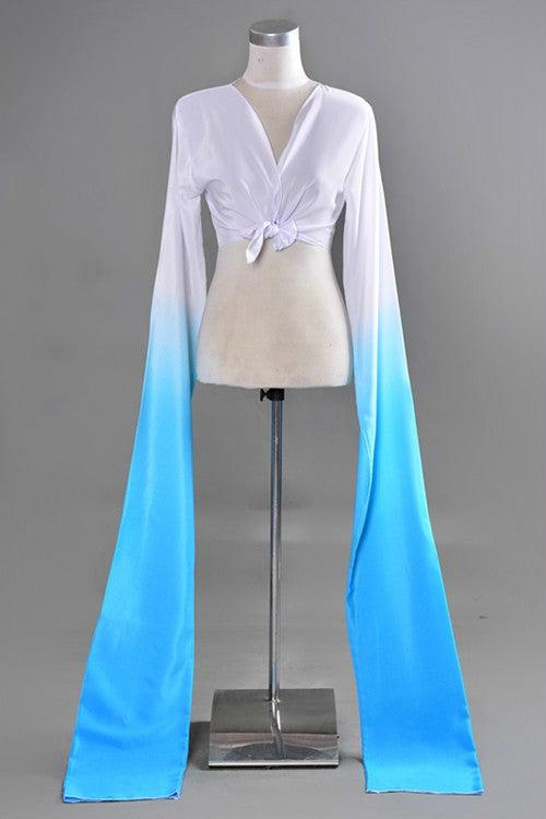 Long Sleeve Chinese Yangko Dance Costume Chinese Fency Dance Dress for Show Women Female Traditional National Dance Costume 89 - Moderndancedress.com