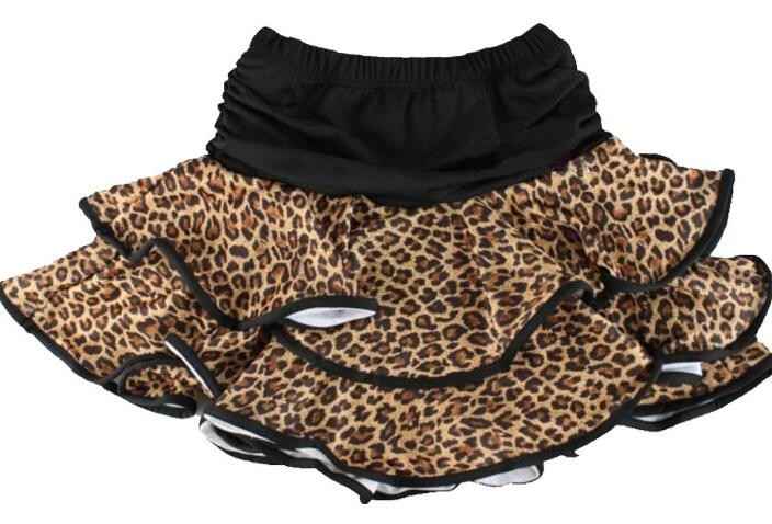 Girls Latin Dance Skirt Ballroom Samba Chacha Dancing Dress inside with shorts Kids Mini Skirt - Moderndancedress.com