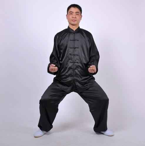 Chinese Kung Fu uniforms Long sleeve Tai Chi clothing South Korea Martial Arts Costume wushu Performance Suit - Moderndancedress.com