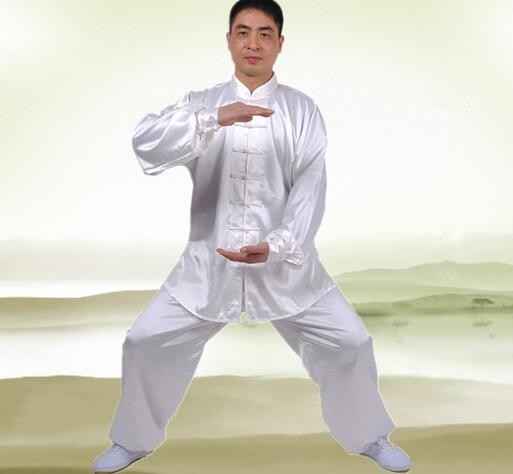 Chinese Kung Fu uniforms Long sleeve Tai Chi clothing South Korea Martial Arts Costume wushu Performance Suit - Moderndancedress.com