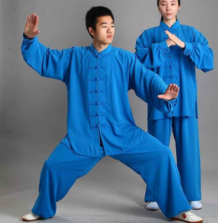 Tai chi clothing Martial arts Suit Taijiquan practice Wushu performance clothes Kungfu uniforms - Moderndancedress.com