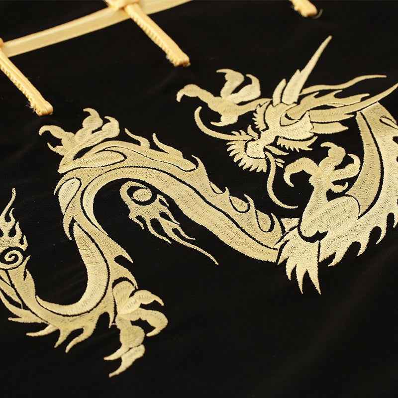 New Embroidery Tai Chi suits Cotton Wu Shu clothes Kung Fu Uniform Morning Exercise The Martial Arts Performance Wear clothing.