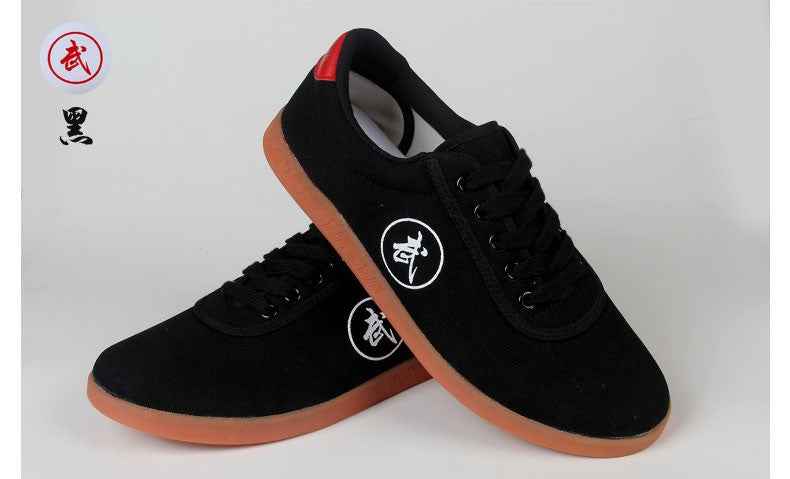 Canvas Tai Chi Shoe Tendon Good Quality Martial Art Shoes Soft Bottom Practice kung fu Shoes Wingchun Shoes - Moderndancedress.com