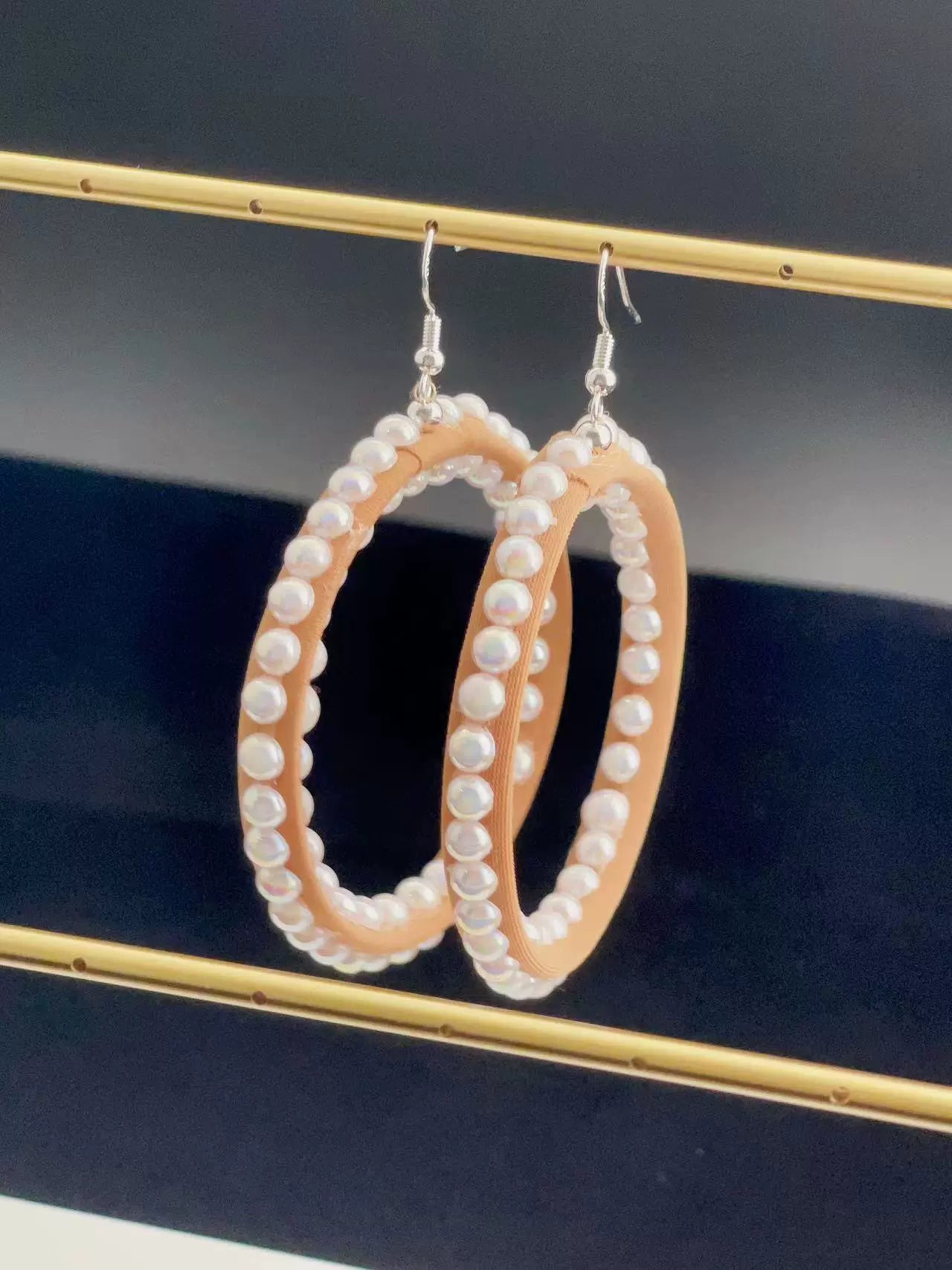 Rhinstones Latin Dance Earrings for Women Girls Special for Professional Colleges Blackpool Latin Ballroom Tango Dance Earrings - Moderndancedress.com