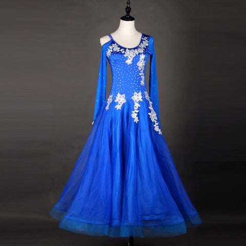 Ballroom Dance Dresses Waltz National Standard Dress high-end modern competition dress - Moderndancedress.com