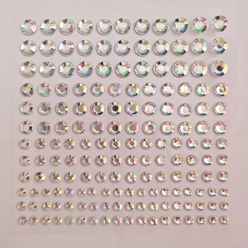 Latin dance headdress for women girls kids DIY diamond back with sticker for ballroom tango latin dance headpiece self-adhesive stones - Moderndancedress.com