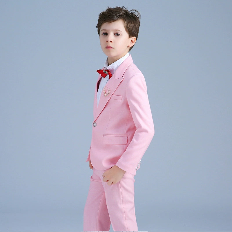 Children's suits boys' dresses wedding girls small suits Korean versioncatwalk costumes - Moderndancedress.com