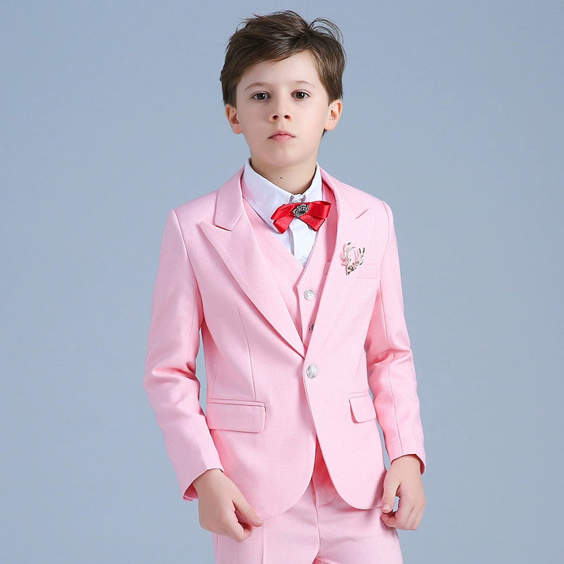 Children's suits boys' dresses wedding girls small suits Korean versioncatwalk costumes - Moderndancedress.com