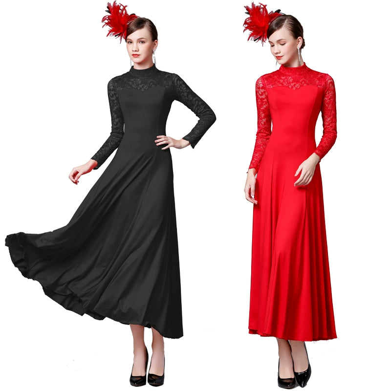 Olemoden dress, ballet dress, national standard dress, Waltz dress - Moderndancedress.com