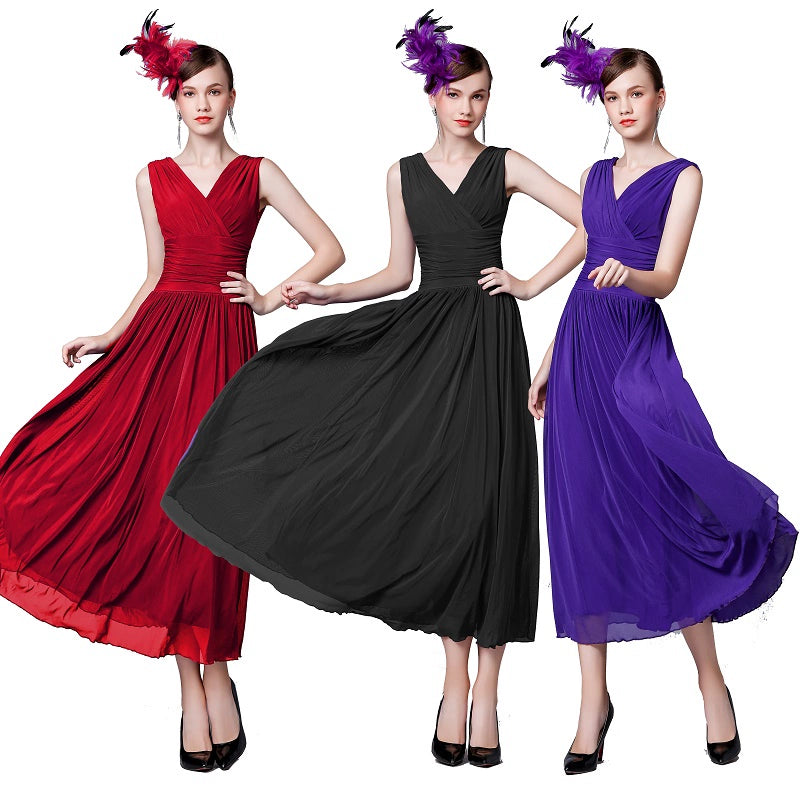 Olemoden dress, ballet dress, national standard dress, Waltz dress - Moderndancedress.com