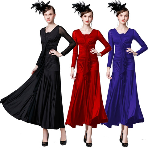 Olemoden dress, ballet dress, national standard dress, Waltz dress - Moderndancedress.com