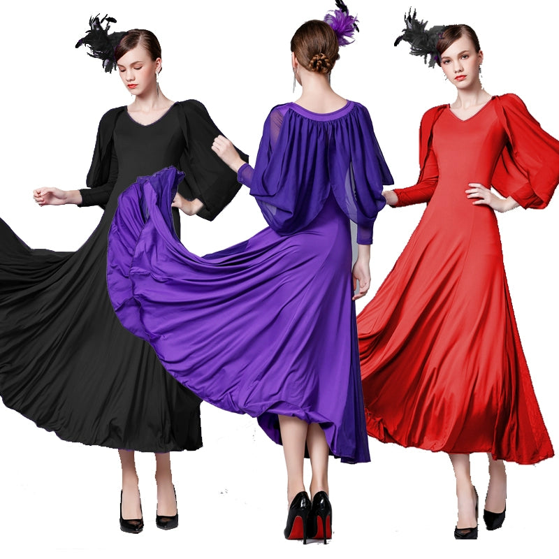 Olemoden dress, ballet dress, national standard dress, Waltz dress - Moderndancedress.com