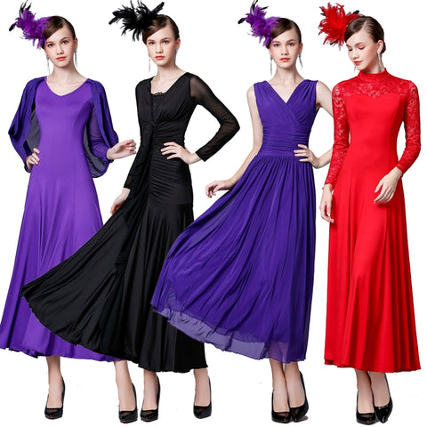 Olemoden dress, ballet dress, national standard dress, Waltz dress - Moderndancedress.com