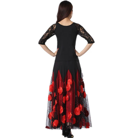 Women's Ballroom Dance Dresses Modern Dance Suit, Friendship Suit, Performing Dress, Tango Dress, Waltz Dress, National Standard Dance - Moderndancedress.com
