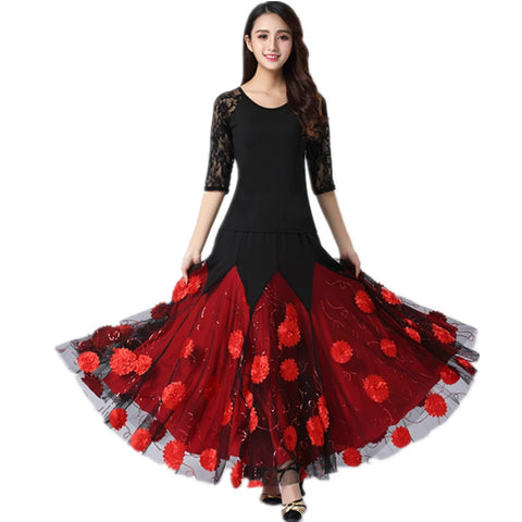 Women's Ballroom Dance Dresses Modern Dance Suit, Friendship Suit, Performing Dress, Tango Dress, Waltz Dress, National Standard Dance - Moderndancedress.com