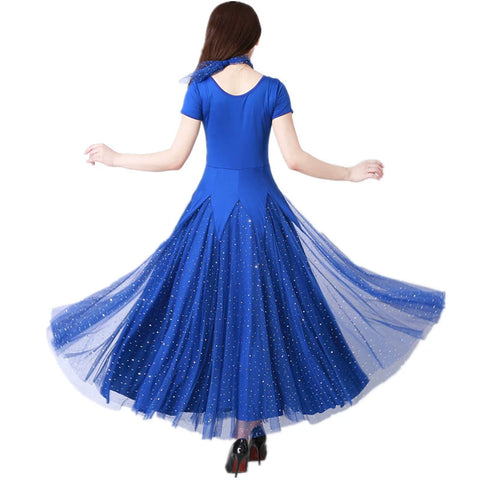Women's Ballroom Dance Dresses Modern dress, Pendant dress, Waltz dress - Moderndancedress.com