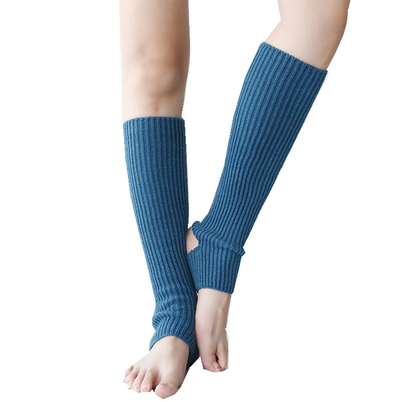 Children's Adult Warm Knee-Protecting ankle protection latin ballroom Dance warm Socks Modern Latin Dance Ballet Yoga Socks - Moderndancedress.com