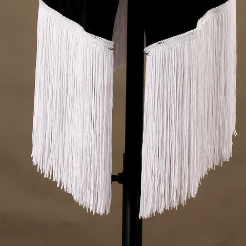 Sexy tassels Latin Dance Dresses Latin Dance Competition Dresses / Rhinestones High Dress - Moderndancedress.com