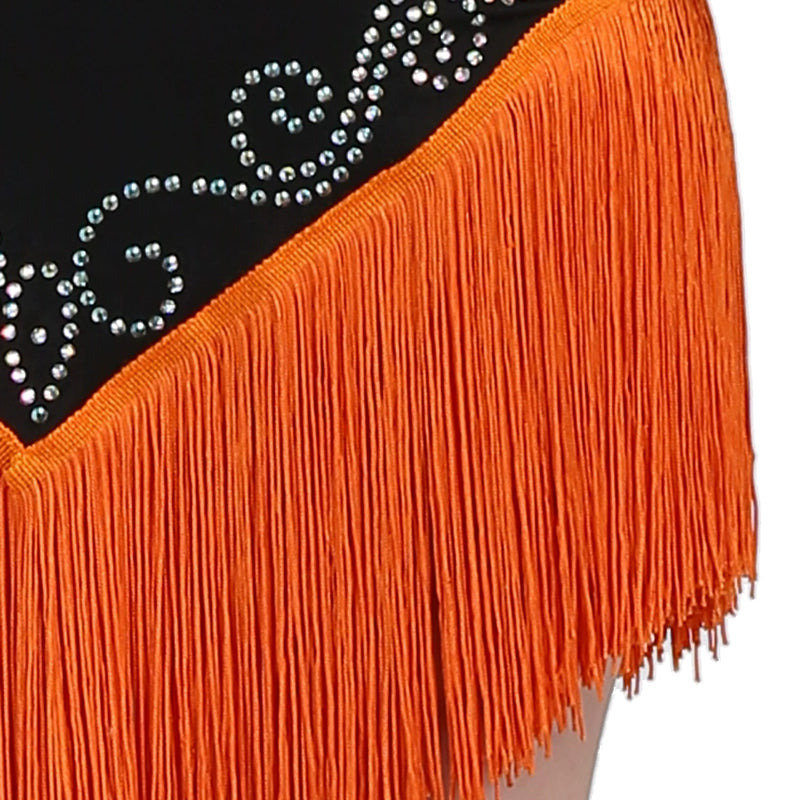Latin Dance Dresses Latin Dance Competition Dresses / Rhinestones High Dress - Moderndancedress.com