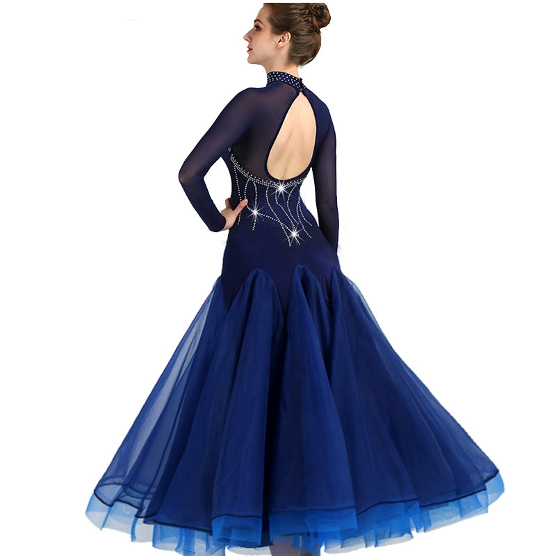 Ballroom Dance Dresses Modern Dance Competition Skirt, Dress, Tango Ballroom Dance Dress - Moderndancedress.com