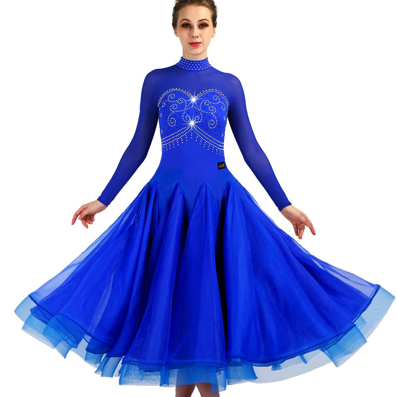 Ballroom Dance Dresses Ballroom dancing Waltz dress sexy modern dance costume new product - Moderndancedress.com