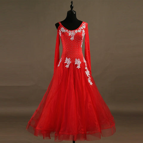 Ballroom Dance Dresses Waltz National Standard Dress high-end modern competition dress - Moderndancedress.com