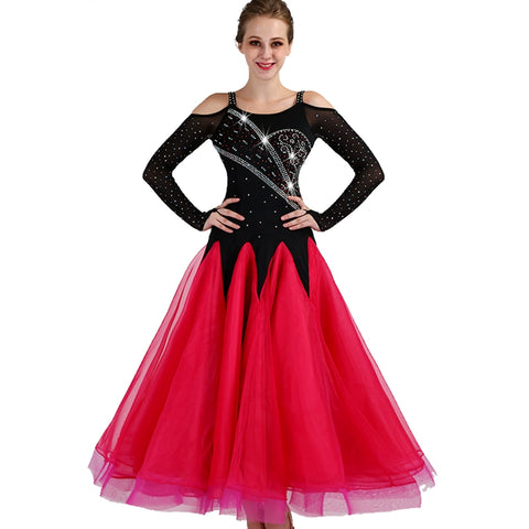 Ballroom Dance Dresses New Dresses for High-class Modern Dance Performance Competition - Moderndancedress.com