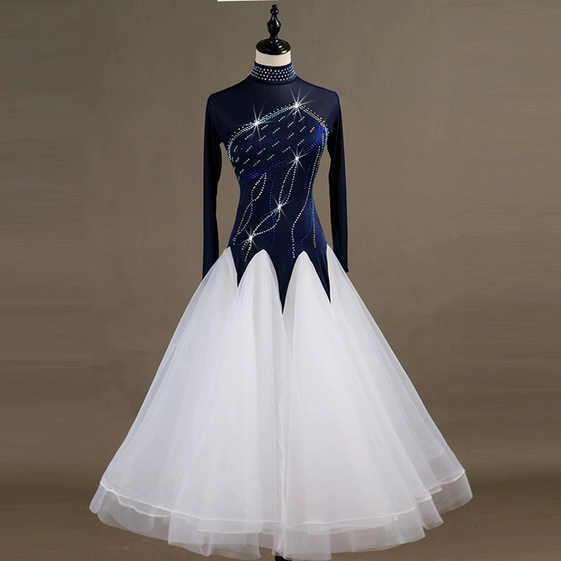 Ballroom Dance Dresses Modern Dance Competition Skirt, Dress, Tango Ballroom Dance Dress - Moderndancedress.com