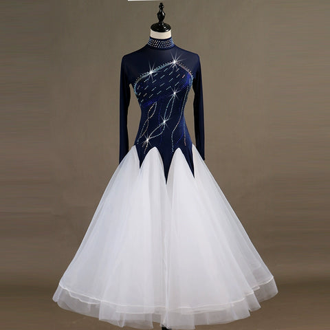 Ballroom Dance Dresses Modern Dance Competition Skirt, Dress, Tango Ballroom Dance Dress - Moderndancedress.com