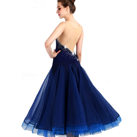 Ballroom Dance Dresses Dance Focus! High-end modern dresses, ballroom dances, dresses, group dancing competition dresses can be customized