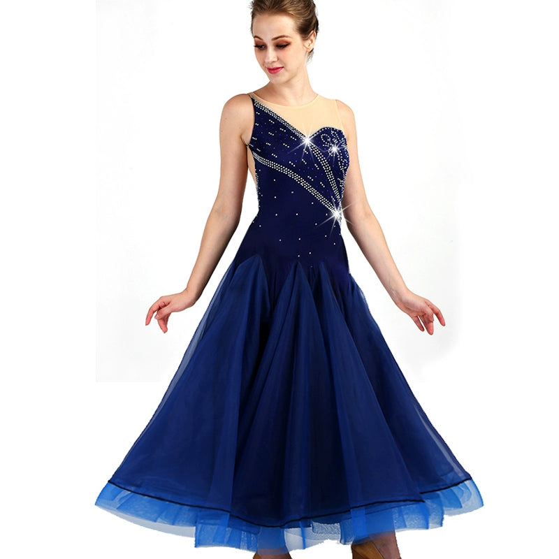 Ballroom Dance Dresses Dance Focus! High-end modern dresses, ballroom dances, dresses, group dancing competition dresses can be customized