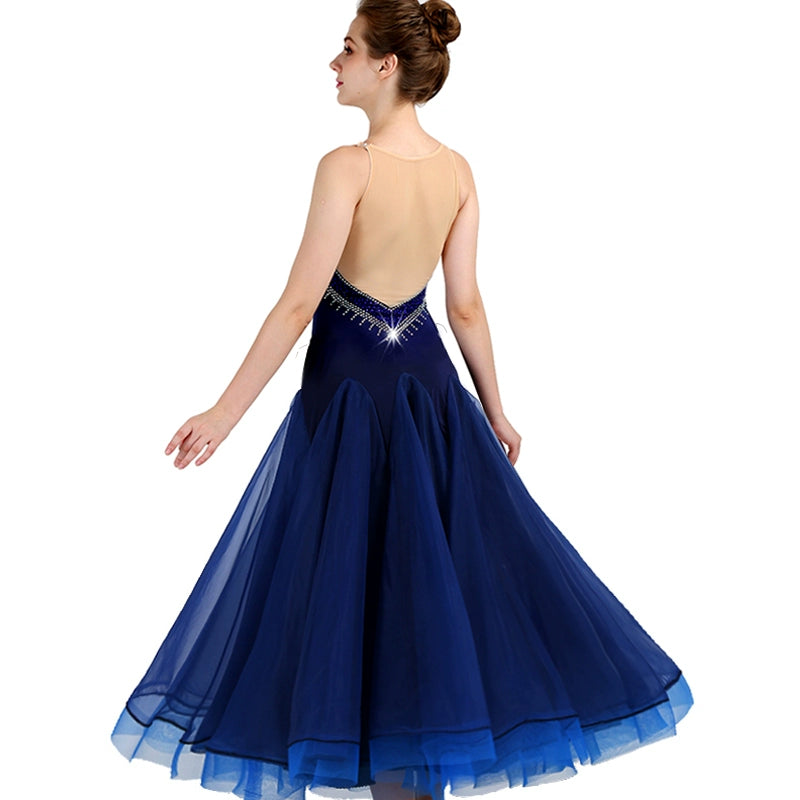 Ballroom Dance Dresses modern dance competition dress, ballroom dance dress, Waltz group Costume - Moderndancedress.com