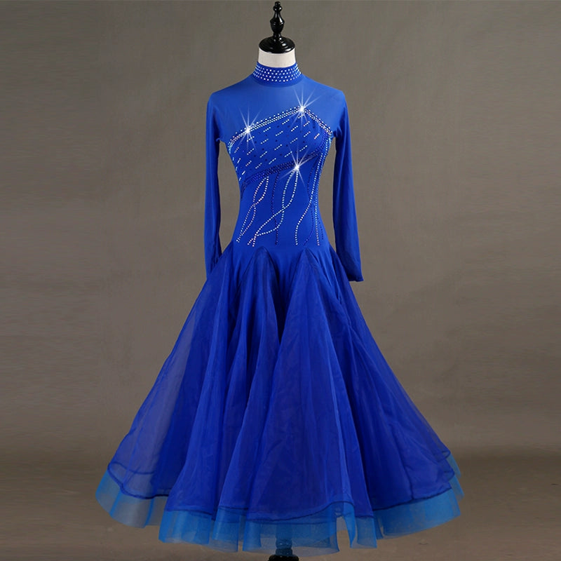 Ballroom Dance Dresses Modern Dance Competition Skirt, Dress, Tango Ballroom Dance Dress - Moderndancedress.com