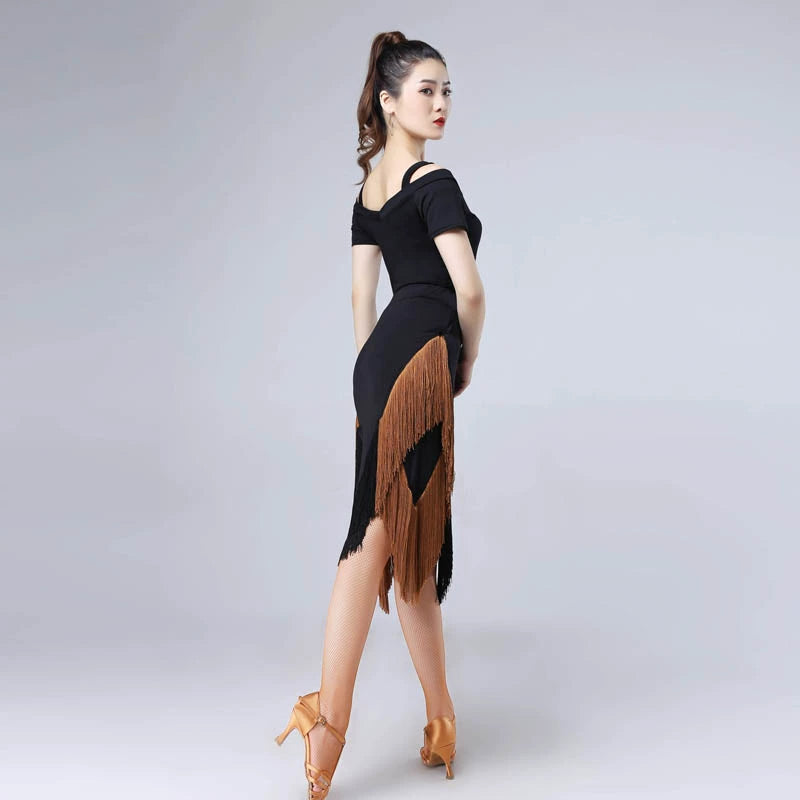 Latin skirt dress for female adults