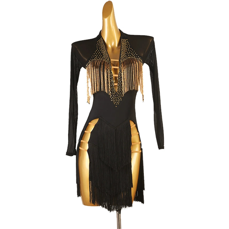 Black Red Gold Fringe Competition Latin Dance Dress for Women Girls Salsa Rumba Chacha Fringed Tube Bead Rumba Jive Chacha Dancing Dress Moderndancedress.com Black Red Gold Fringe Competition Latin Dance Dress for Women Girls Salsa Rumba Chacha Fringed Tube Bead Rumba Jive Chacha Dancing Dress Moderndancedress.com