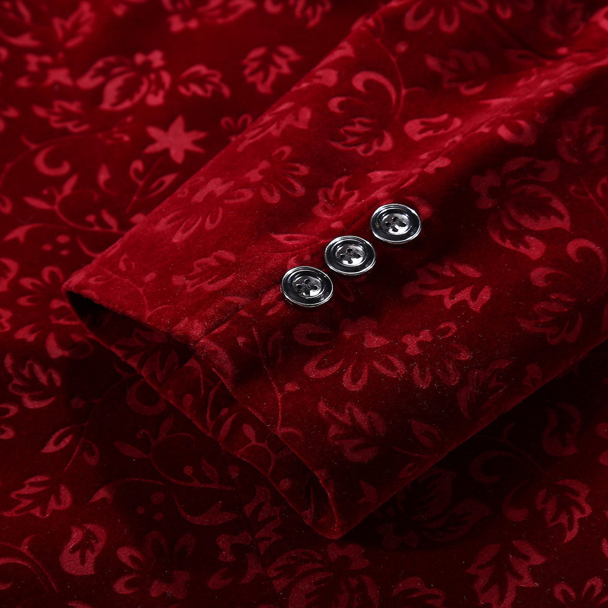 Men's Jazz Dance Wine Red Blazers Wedding Party Dress Suit Choir Singer Pianist Performance Jacket Wedding Party Groom Photos Shooting Formal Suit - Moderndancedress.com