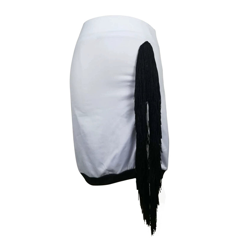 Latin dancers'short half-length skirt for adults - Moderndancedress.com