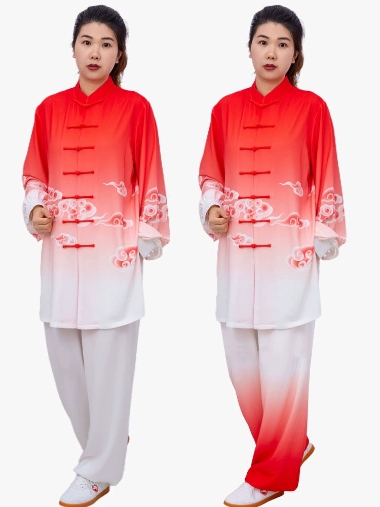Tai Chi Clothing Female Wushu Chinese Kung Fu Martial Art Ompetition Performance Uniforms Men's Martial Arts Tai Chi Practice Clothes - Moderndancedress.com