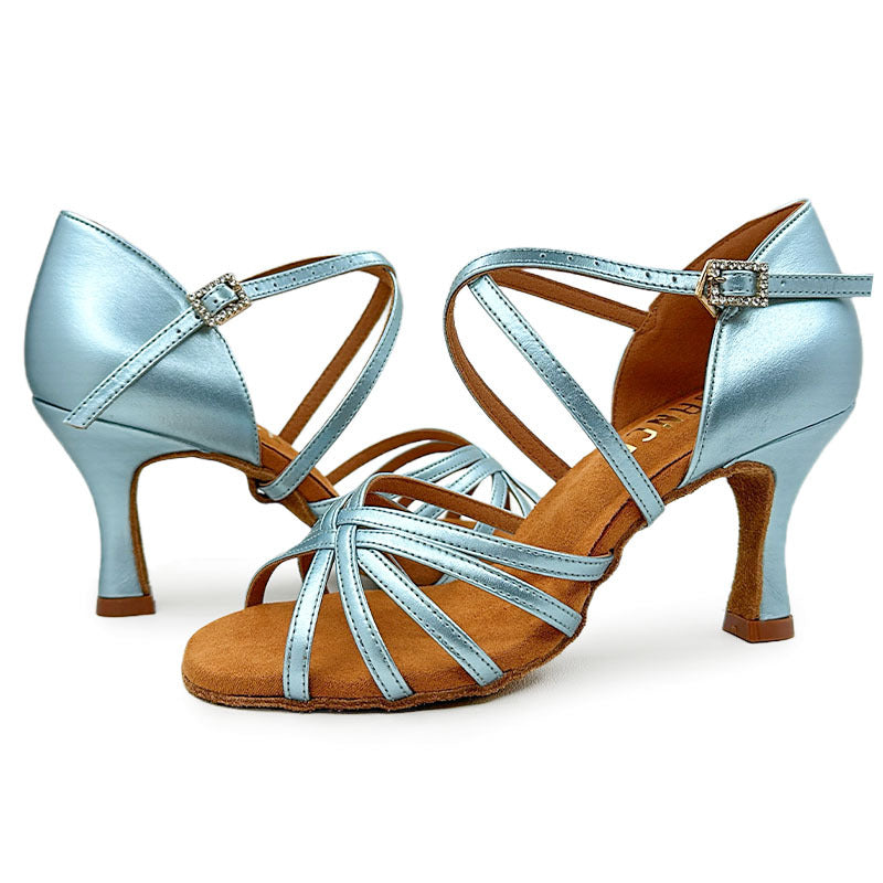 Women's Latin Dance Shoes Colorful Soft Sole Salsa Chacha Performance Sandals