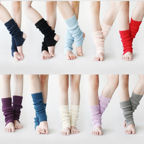 Children's Adult Warm Knee-Protecting ankle protection latin ballroom Dance warm Socks Modern Latin Dance Ballet Yoga Socks - Moderndancedress.com