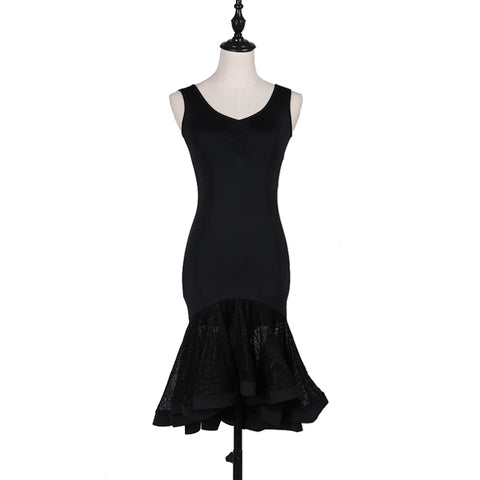 Latin Dance Dresses Modern Dance Skirt Waltz Ballroom Waltz Group Dance Skirt - Moderndancedress.com